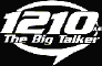Old WPHT 1210 AM log in black and white
