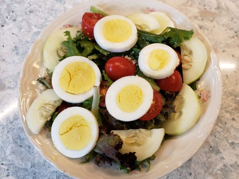 cropped salad