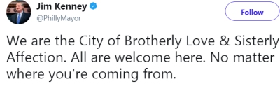 sanctuary city tweet